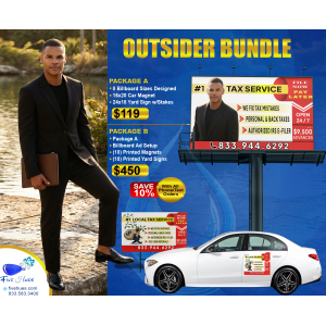 We Design - Outside Advertising Bundle