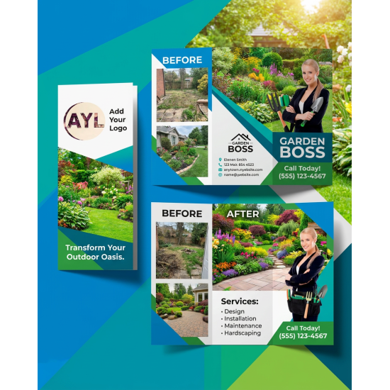 Tri-fold Leaflet Brochure
