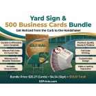 500 Cards and a Yard Sign 500 Cards and a Yard Sign