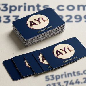 Rounded Edge Business Cards