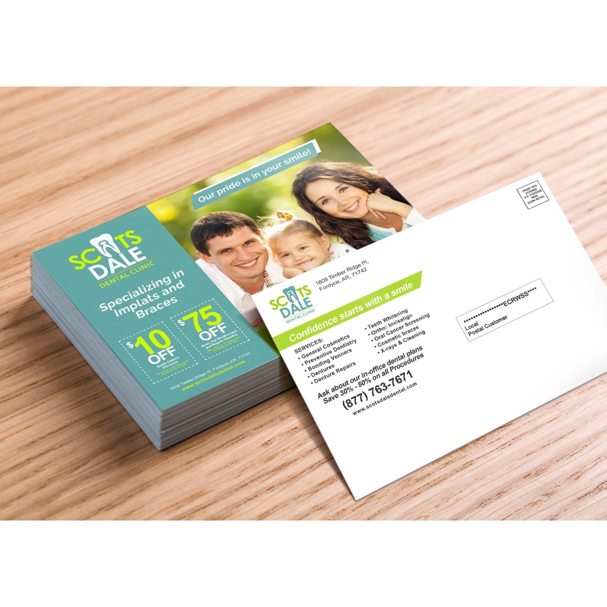 Direct Mail Postcards (USPS EDDM Ready)