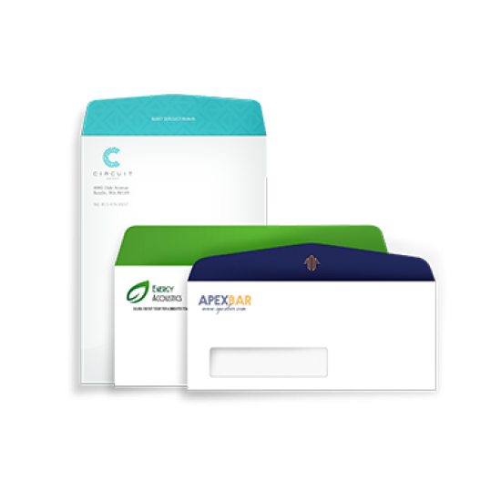 Custom Full Color Stationery Envelope
