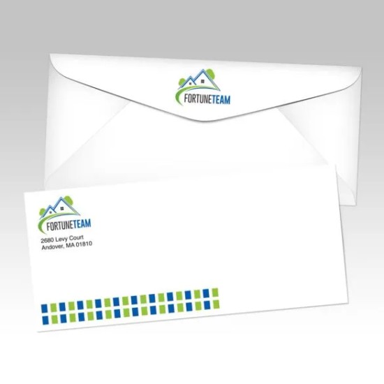 Custom Full Color Stationery Envelope