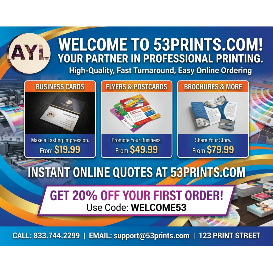 We Design- Full Color Postcards