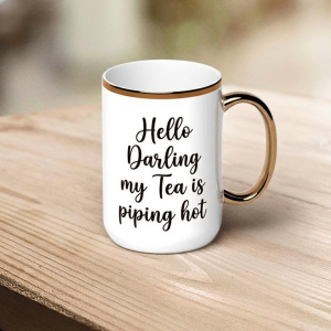 24-Karat Luxe Ceramic Mug