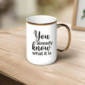 24-Karat Luxe Ceramic Mug