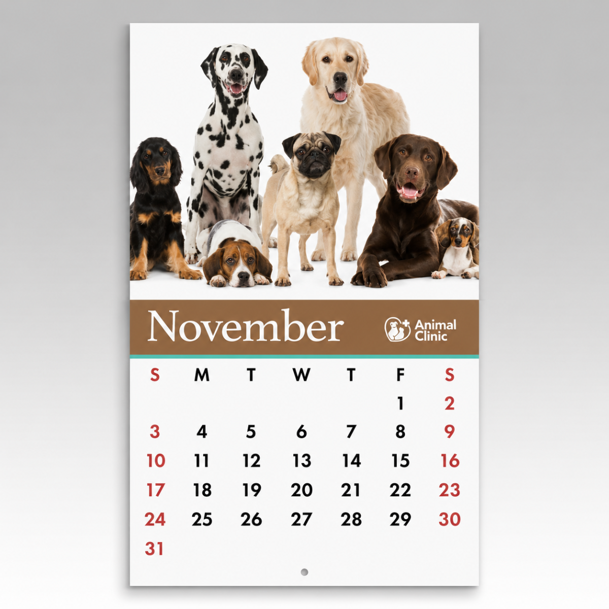 Self-Cover Calendars