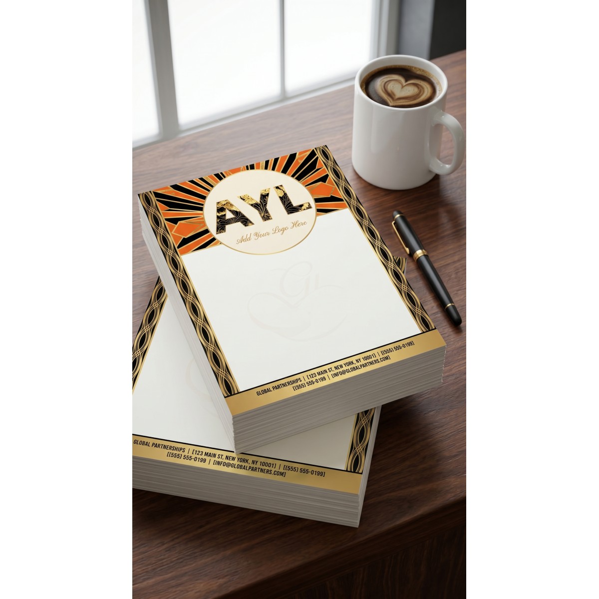 Full Color Letterhead – Add Your Logo