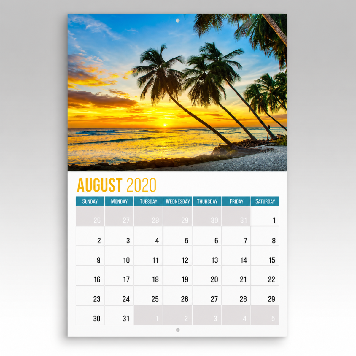 Self-Cover Calendars