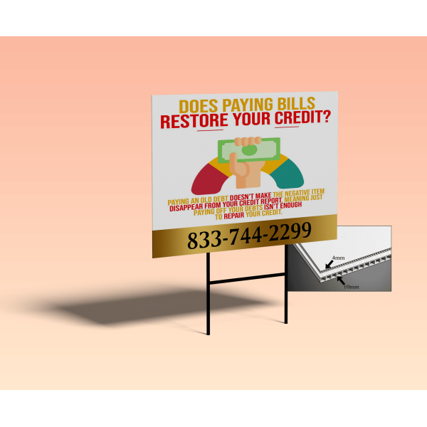 Lightweight Yard Signs