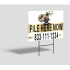 Done-For-You Yard Sign – Swap Color & Phone in Seconds