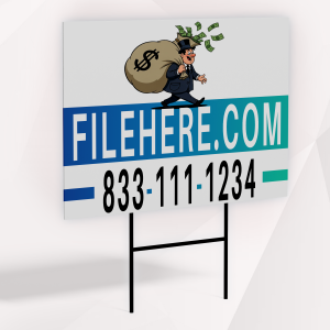 Done-For-You Yard Sign – Swap Color & Phone in Seconds