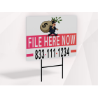 Done-For-You Yard Sign – Swap Color & Phone in Seconds